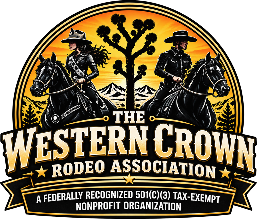 Western Crown Rodeo Association logo